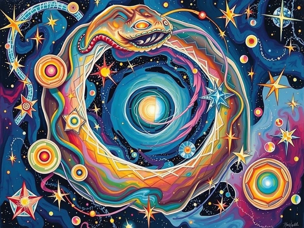 Deep 3D Vortex Tunnel Funnel High-Velocity Plasma Maelstroms...