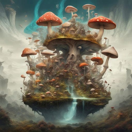 AI Generated Beautiful Landscape