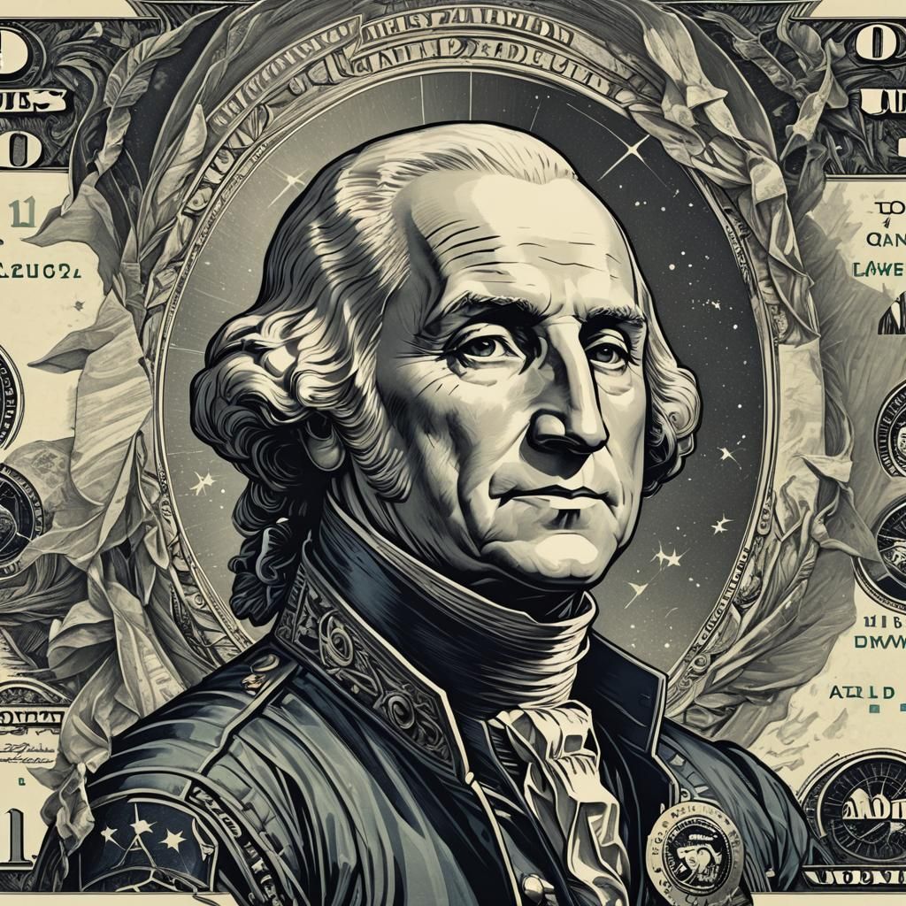 George Washington: Astronaut, Comic Book Art