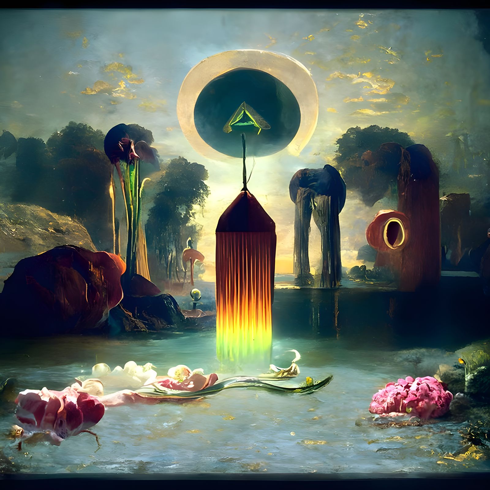 Meaningful Symbolism: A Surreal Digital Painting