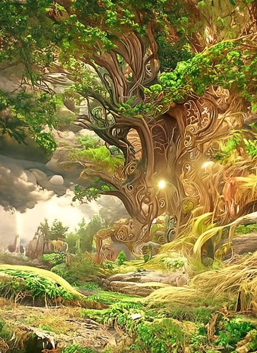 Yggdrasil: Norse Mythology's World Tree in Sci-Fi Fantasy