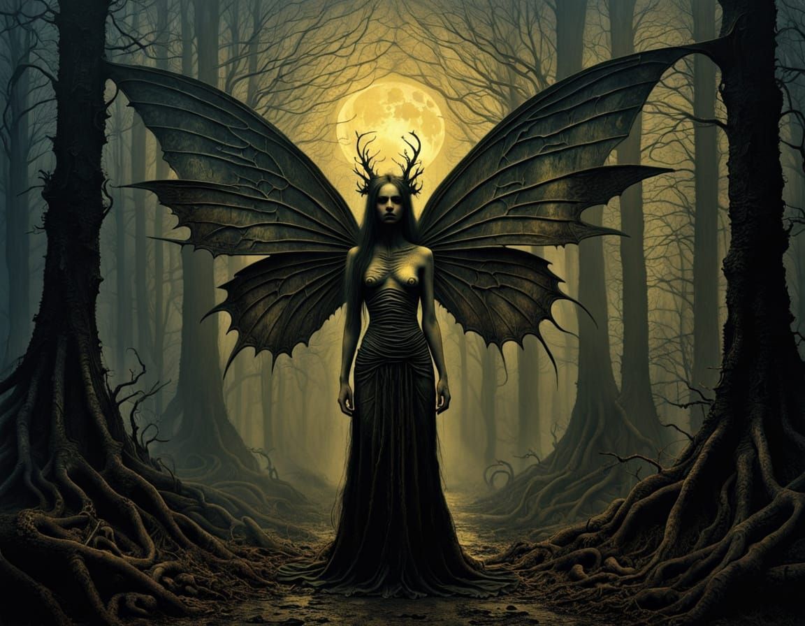 Wendigo Grunge Fairy