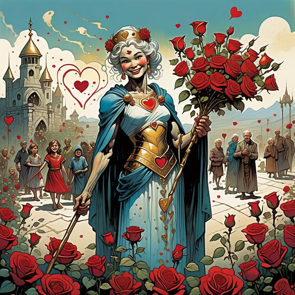 Goddess of Kindness: Comic Book Art