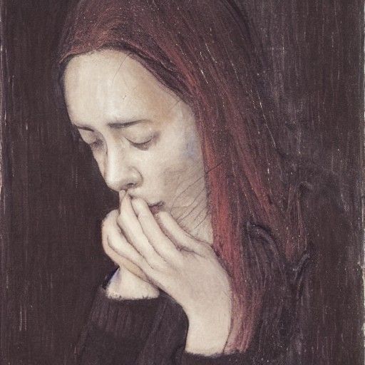 Evocative Image of Melancholy