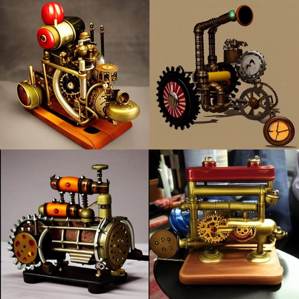 Steampunk Hotdog Engine