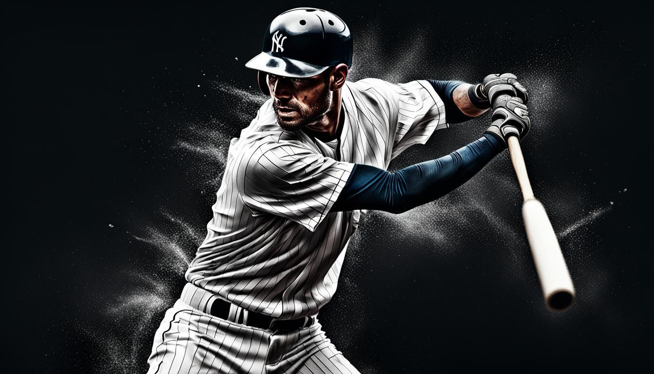 Baseball Player in Action: Dynamic Sports Photography