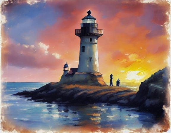 <lora:Lola:1.0> Lighthouse