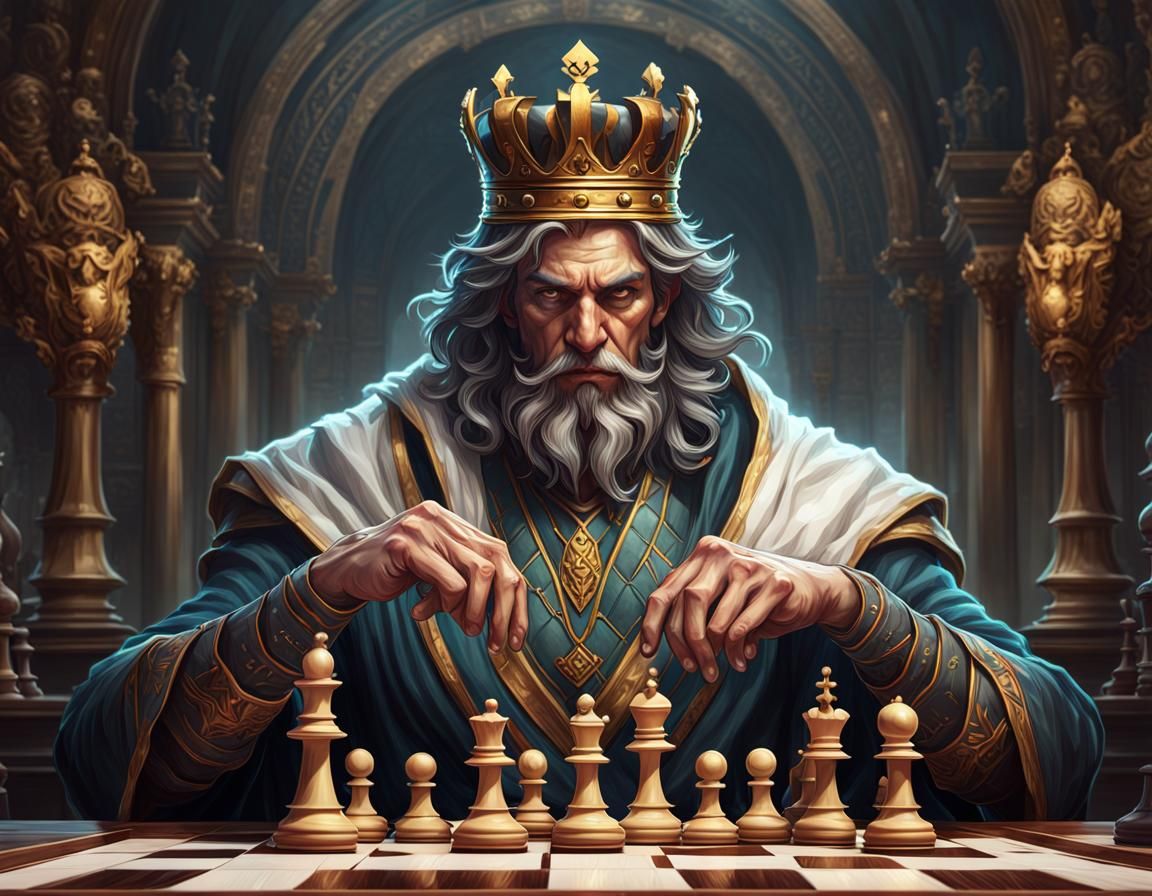 Pawn's Coronation: Hyperdetailed Concept Art