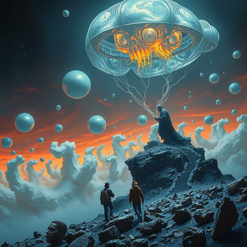 Mystical Cosmic Apocalypse in Elaborate Psychedelic Horror S...