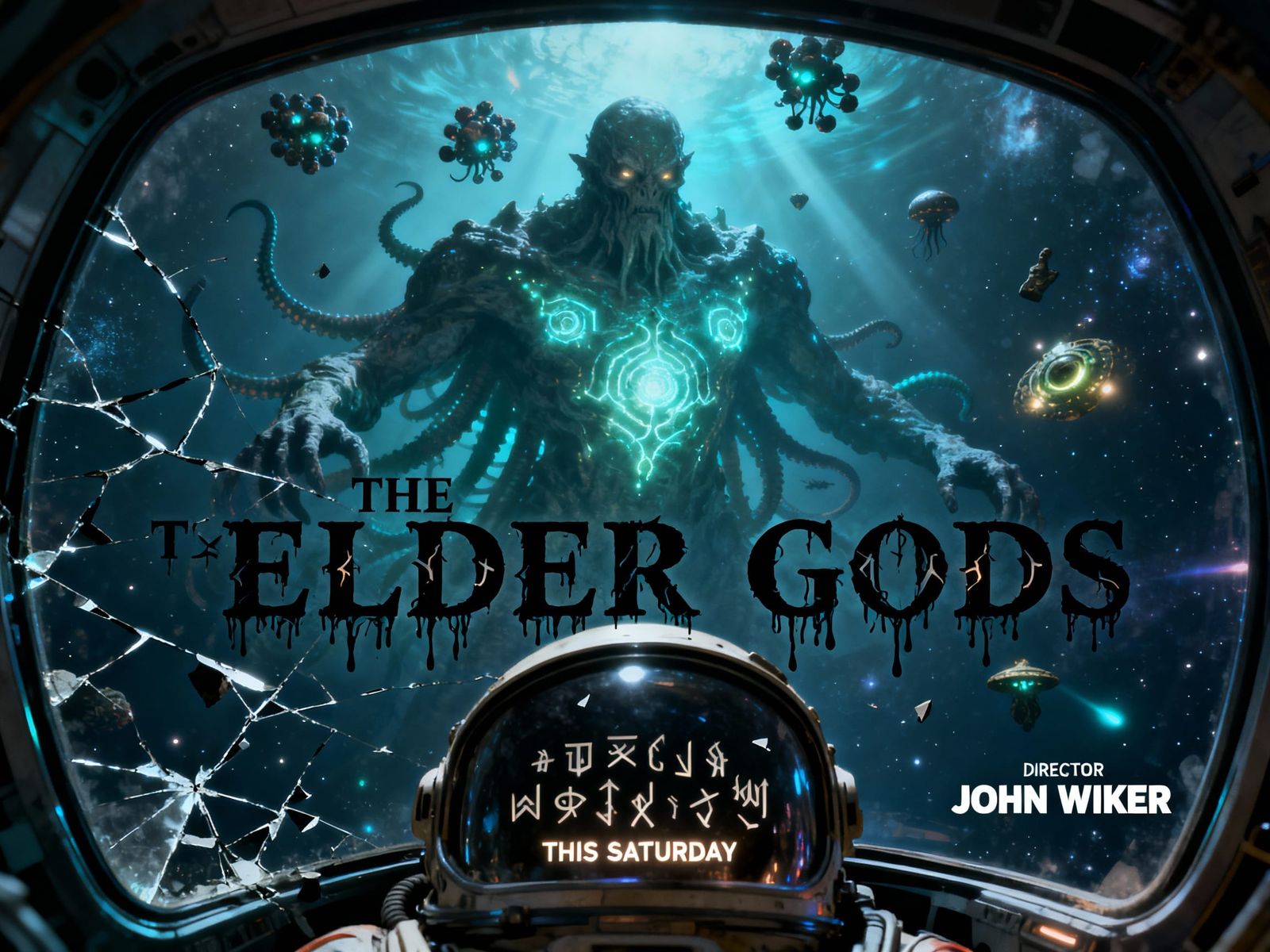 Cosmic Horror: Elder God in Deep Space, Cracked Helmet POV
