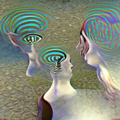 Cyberpunk Cityscape with Flying Vehicles