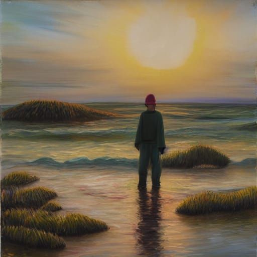 I see the Deep's untrampled floor
With green and purple seaw...