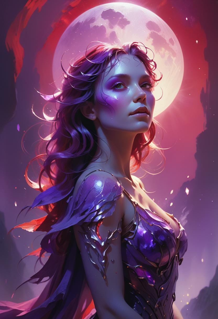 Enchantress Transformation in Dynamic 3D Fantasy Style