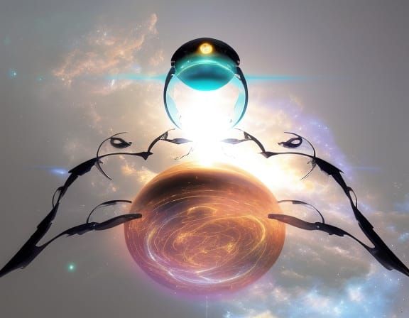 UFO Over Earth: A Sci-Fi Concept Art