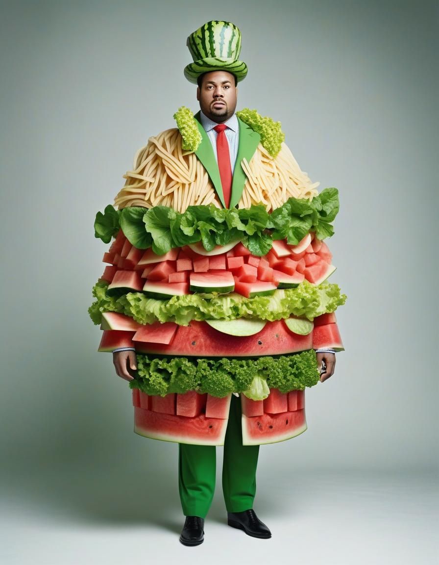 Edible Fashion: A Whimsical Food-Themed Outfit