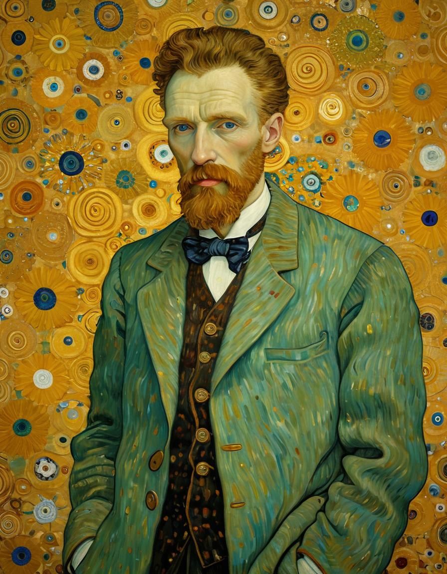 Gustav Klimt's Van Gogh Self Portrait