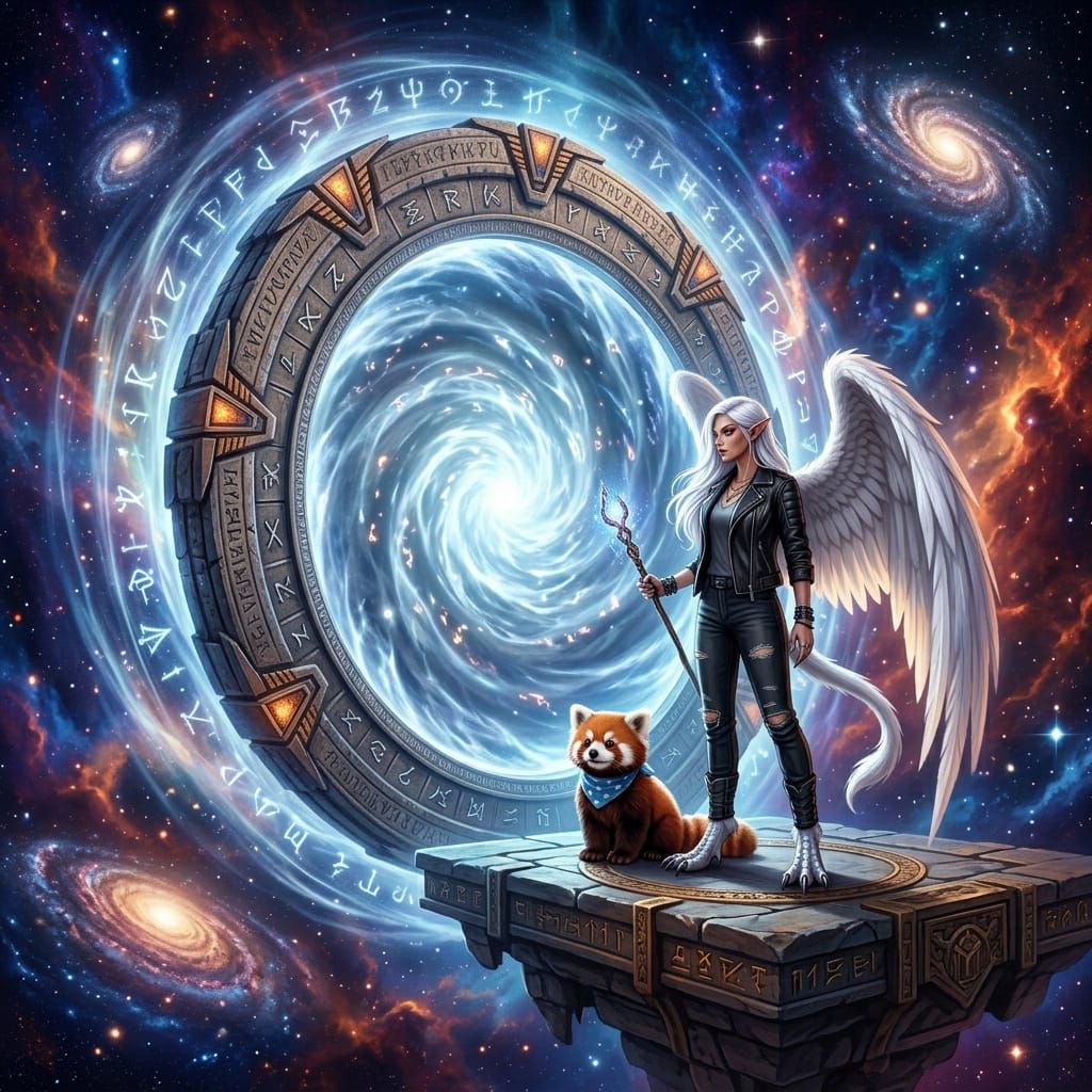 Cosmic Stargate Blends Magic and Sci-Fi