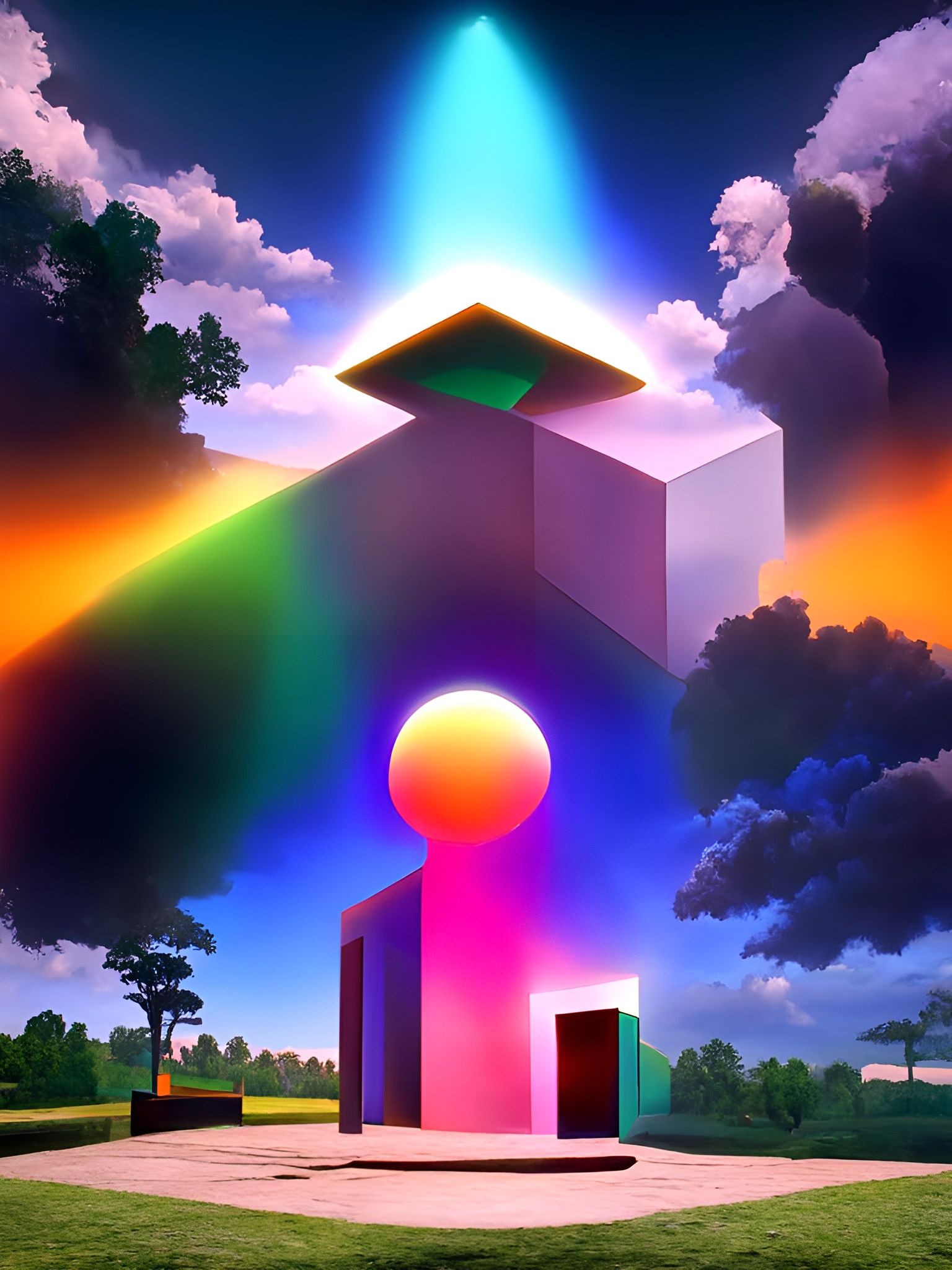 Enigmatic Metaphysicalism in Bizarre Colors