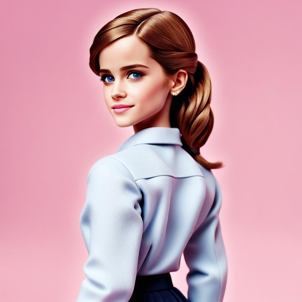 Barbie but it's Emma Watson