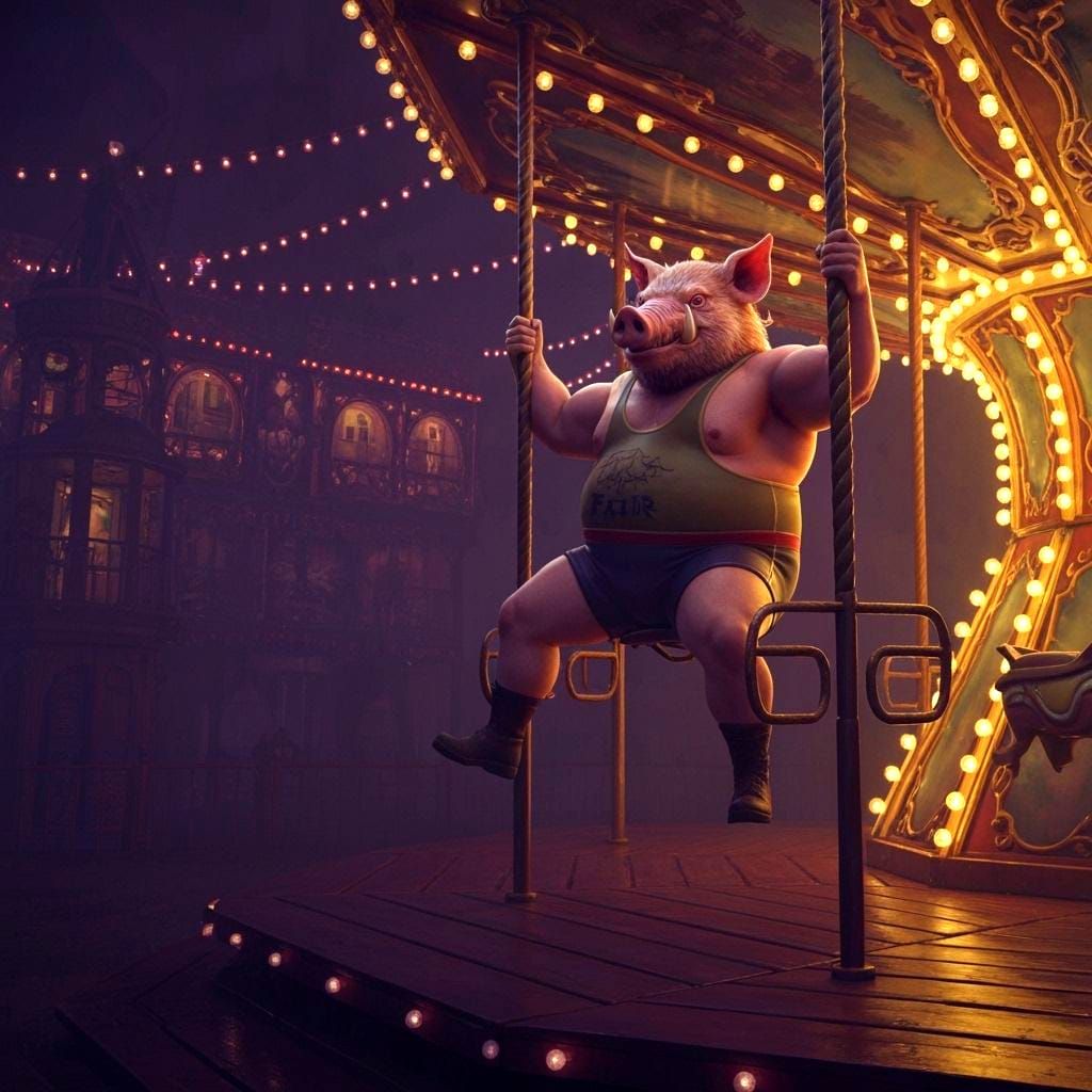 The Last Ride at the Fair: Horror Movie Poster