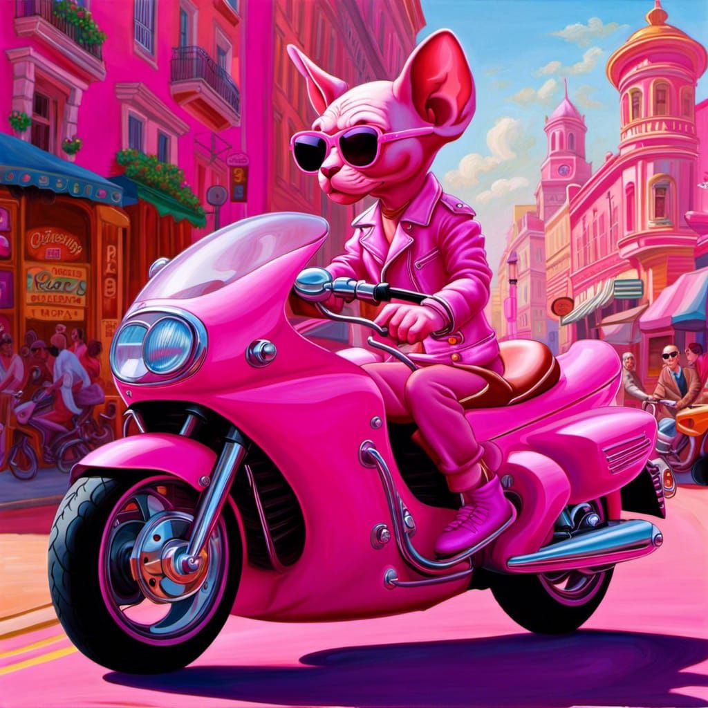Pink Sphynx - The Original Pink Panther