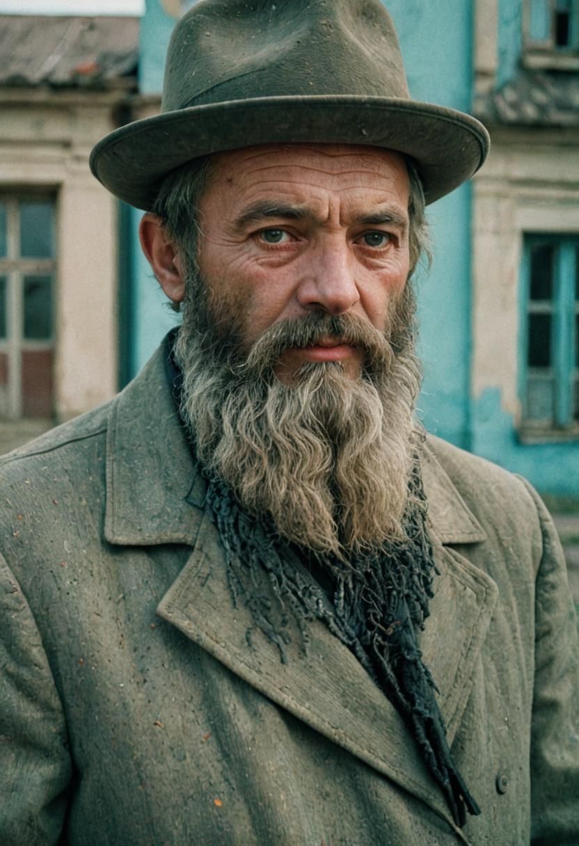 Soviet-Era Building in Ukraine: Cinematic Portrait