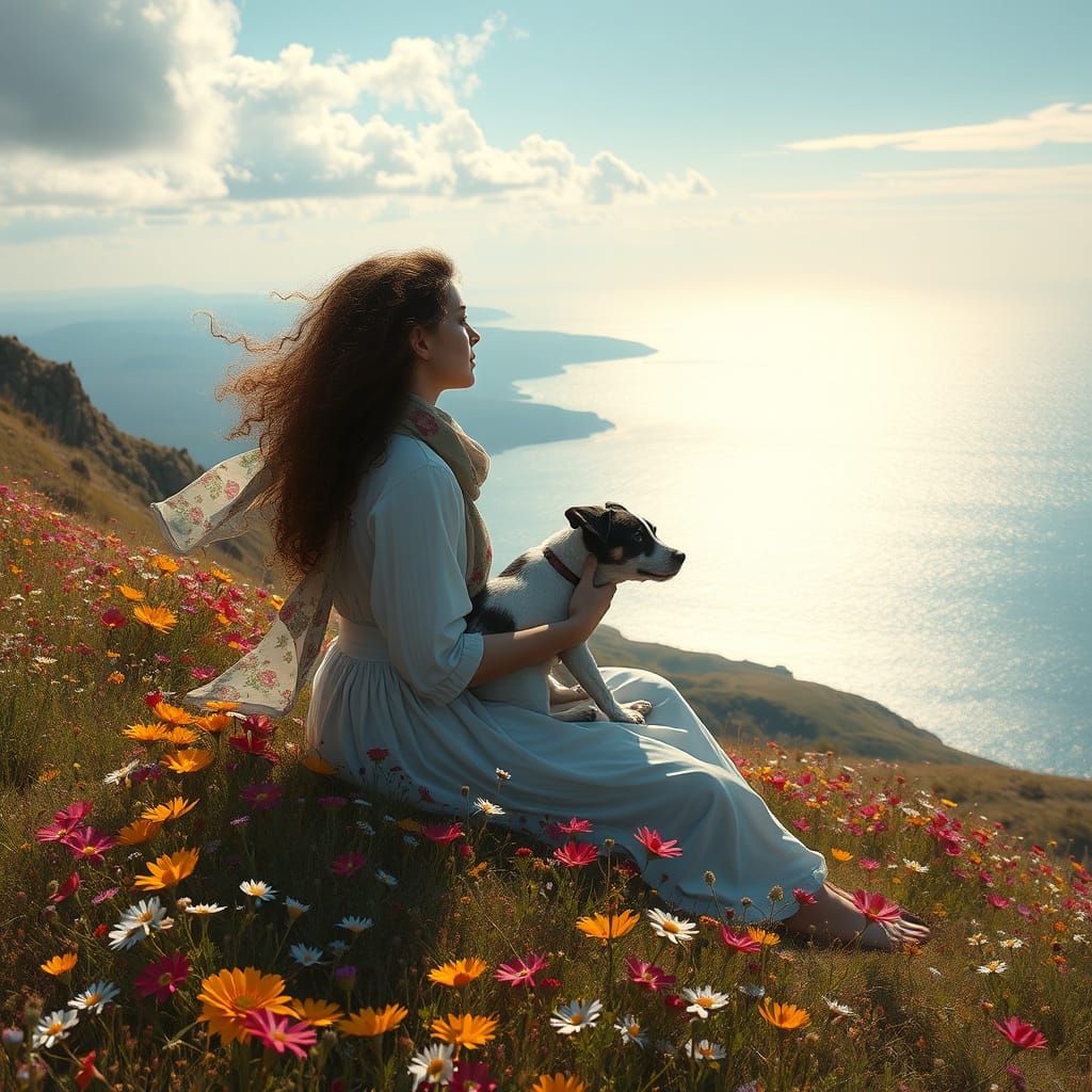 Enchanted Hillside Maiden