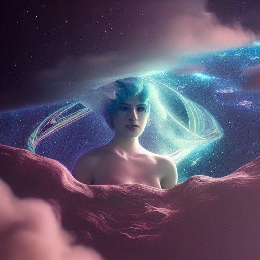 Andromeda Galaxy: Epic Digital Matte Painting