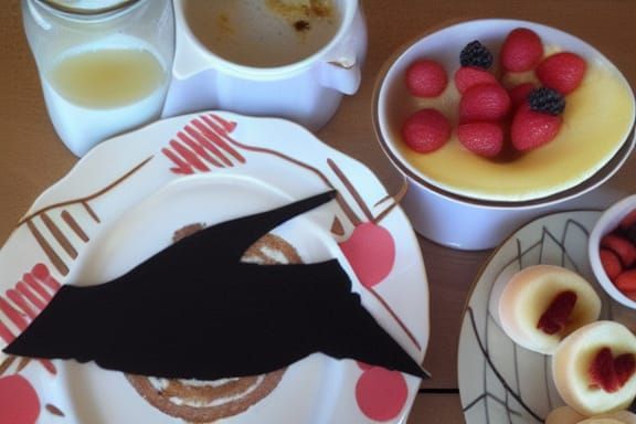 Breakfast Today For My Happy Bird Demon