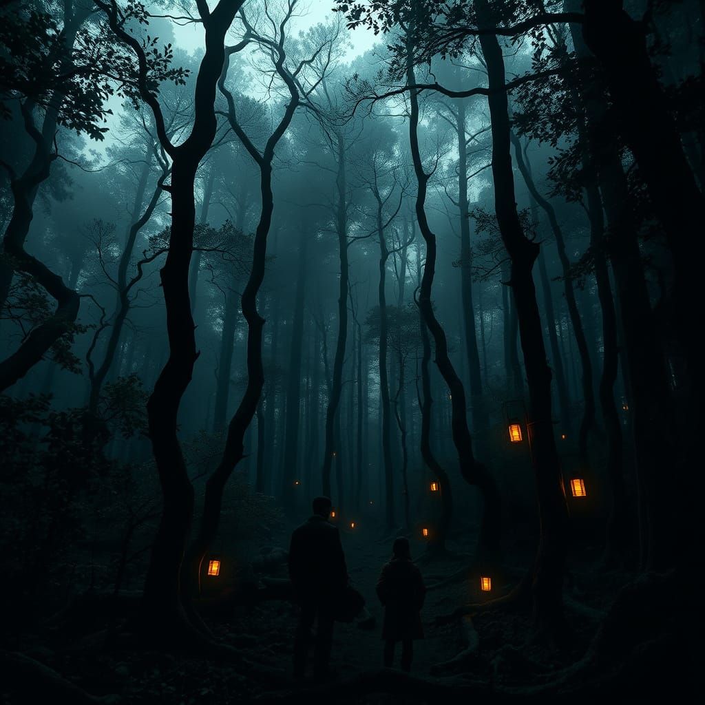 Whispers in the Shadows of Aokigahara Forest