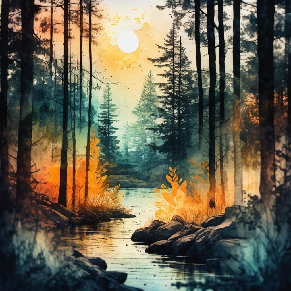 Crewel Embroidery Woman 4