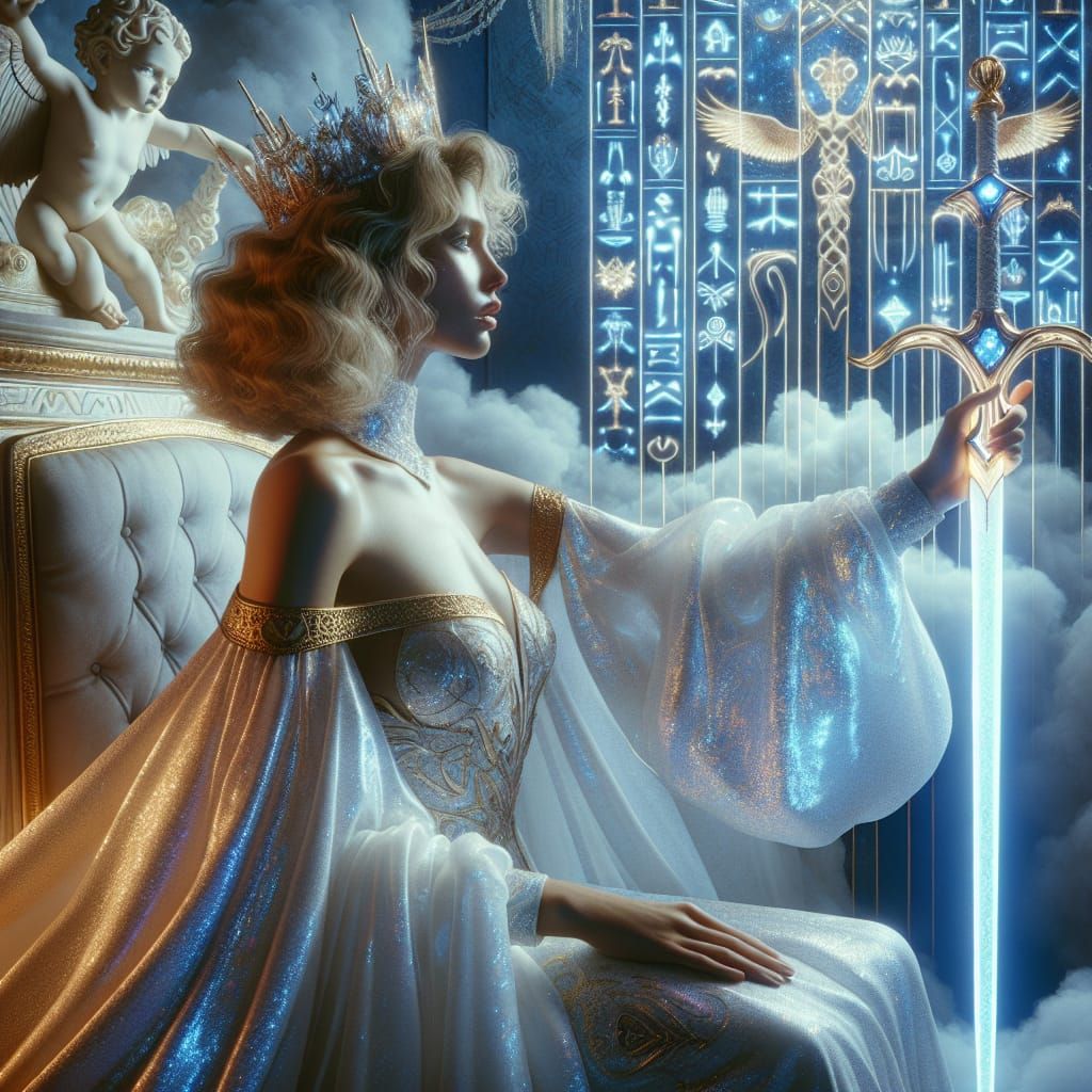 Queen of Swords, Tarot