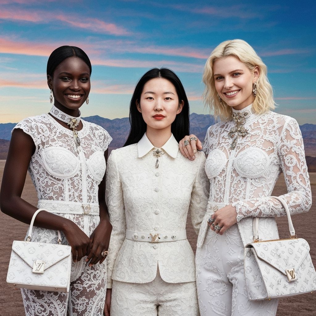 Diverse Women in Gothic Fashion, Death Valley