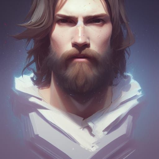 Detailed Portrait with Dynamic Lighting