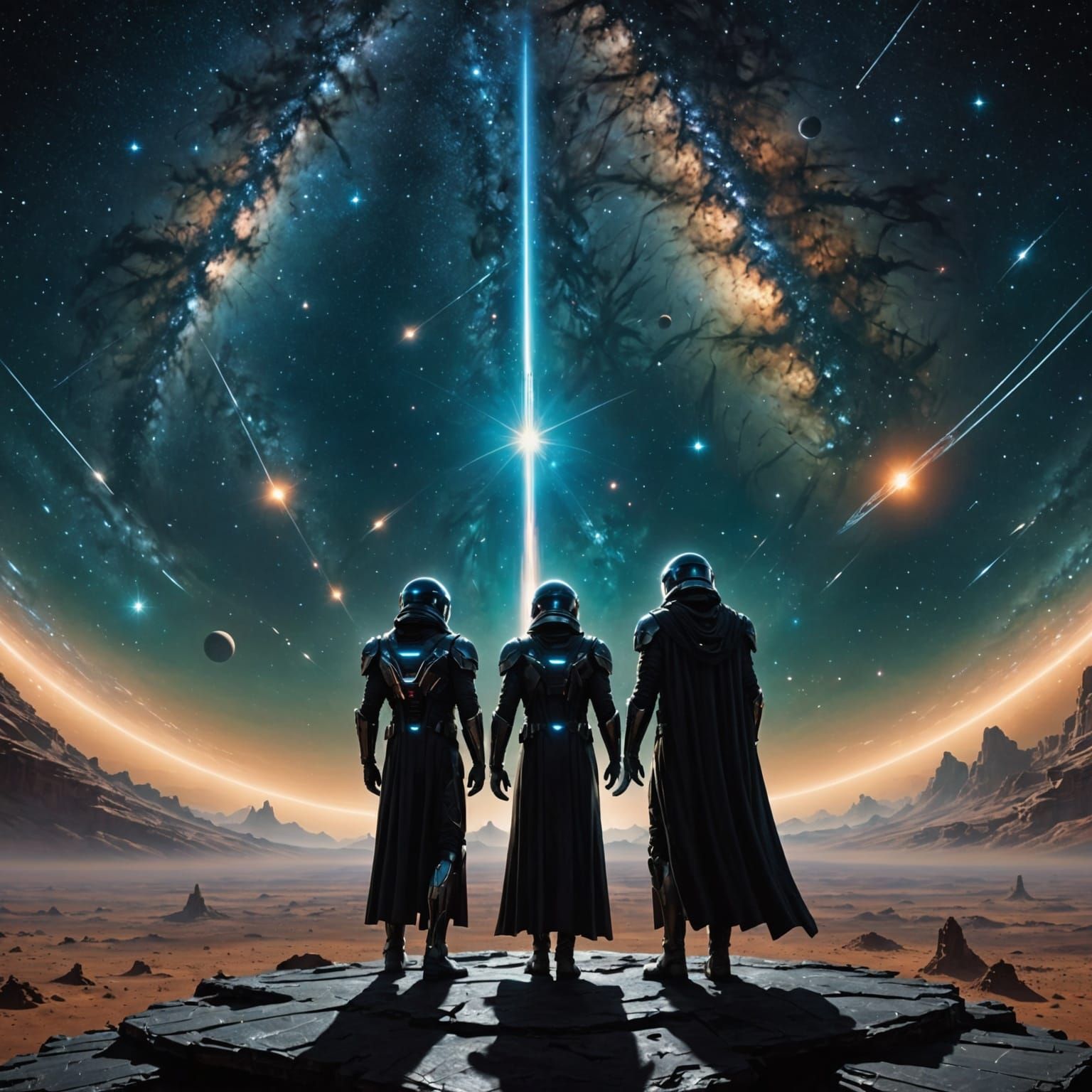 Galactic Alliance Forged in Space