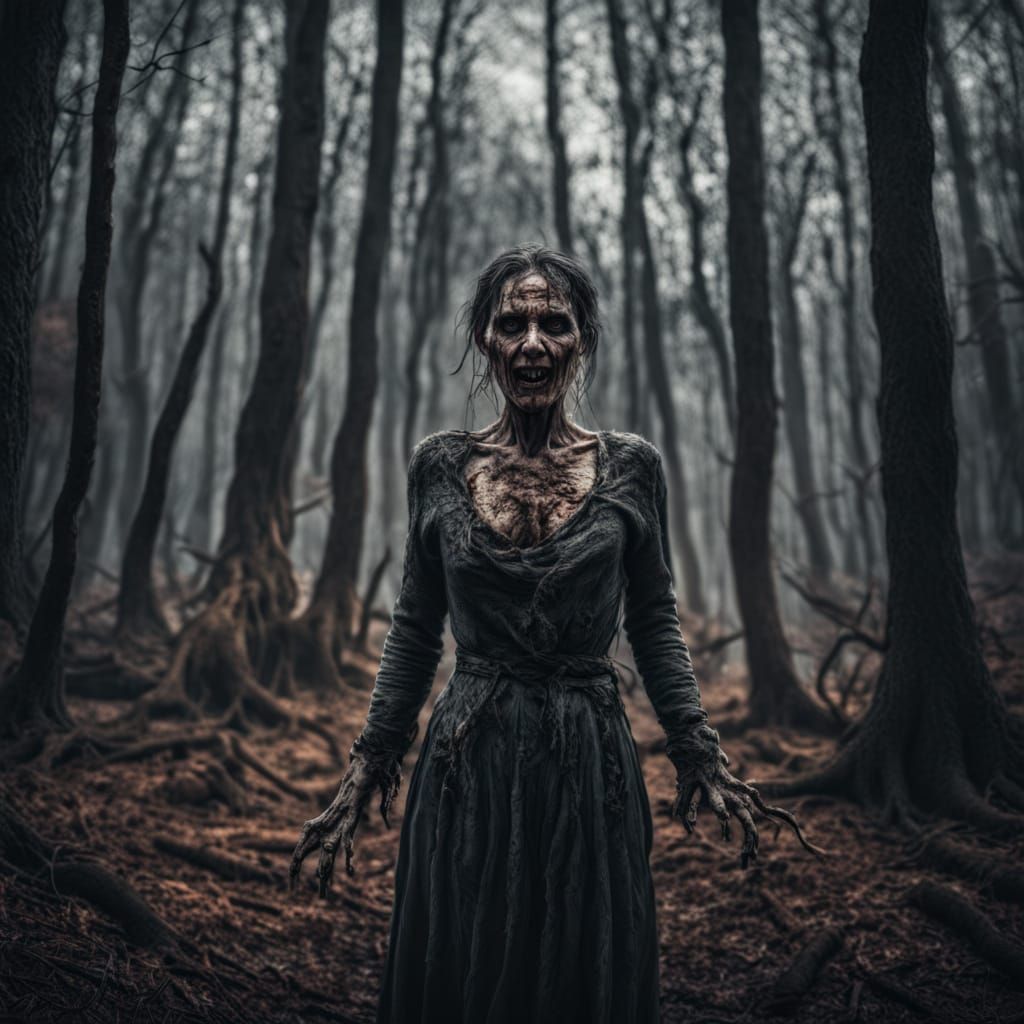 Ethereal Horror in the Woods