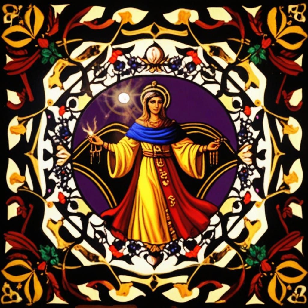 Aromatic Gum Resin in Desert Landscape