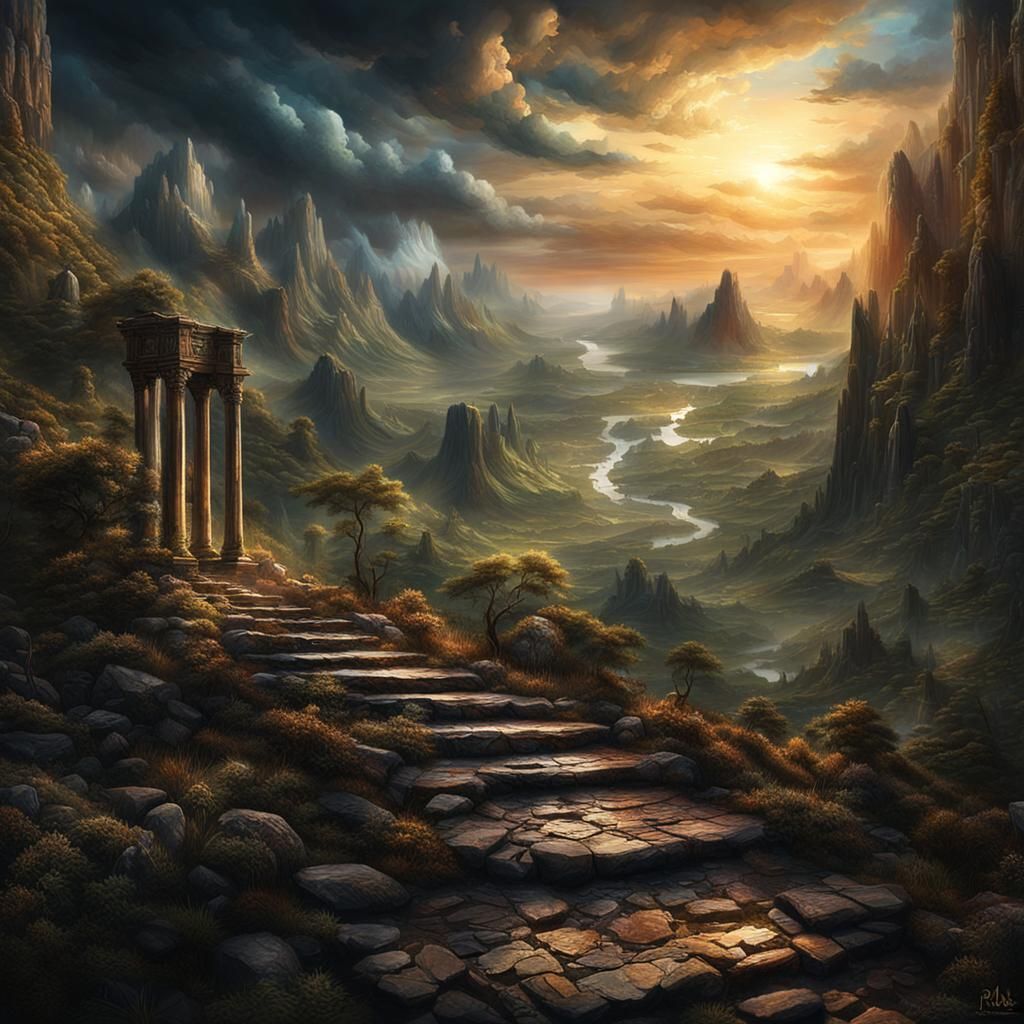 Resilience: A Dramatic Digital Matte Painting