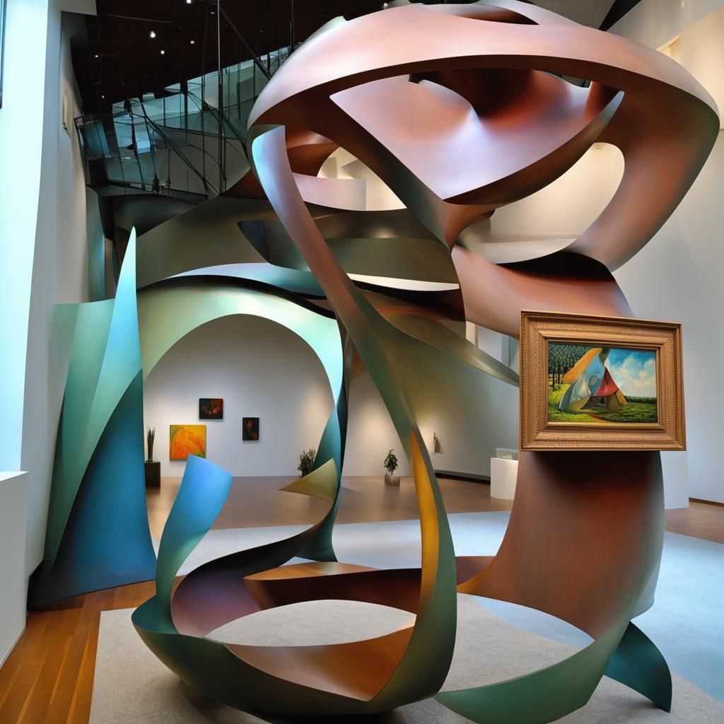 Gallery View: Kinetic Sculptures in Surrealist Style