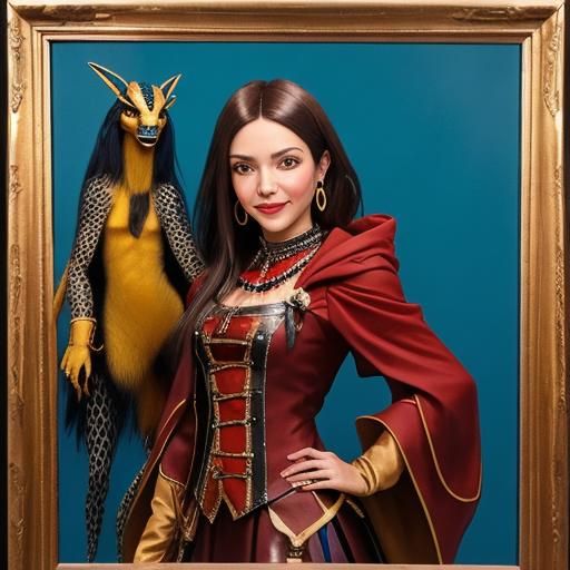 Anthropomorphic Venus Flytrap at the Dentist: Minimalist Sty...