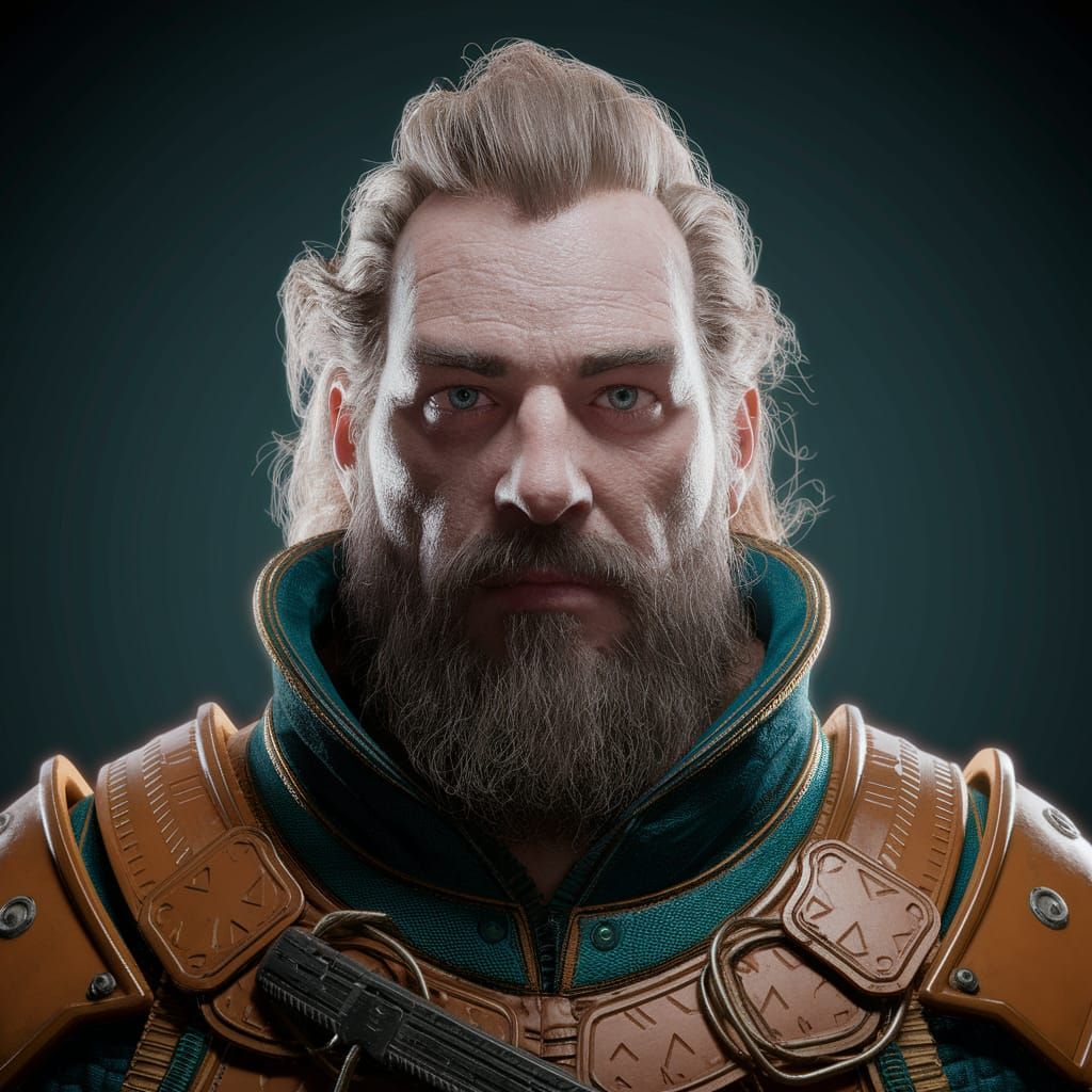 Surreal Cyberpunk Cityscape in Triadic Colors