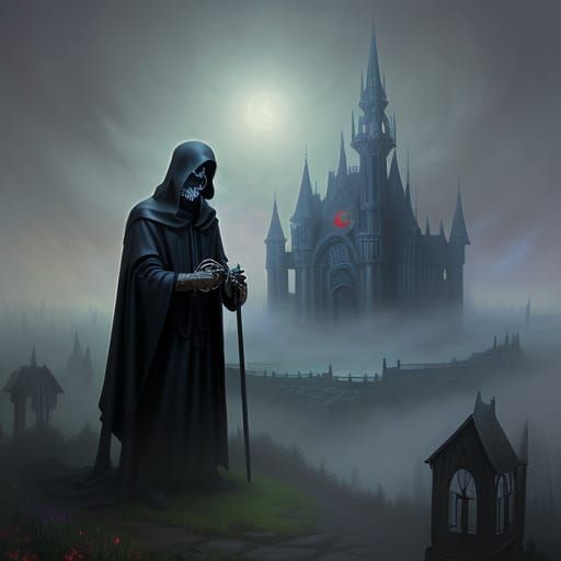 Ethereal Grim Reaper Soul Collection in Fantasy Style