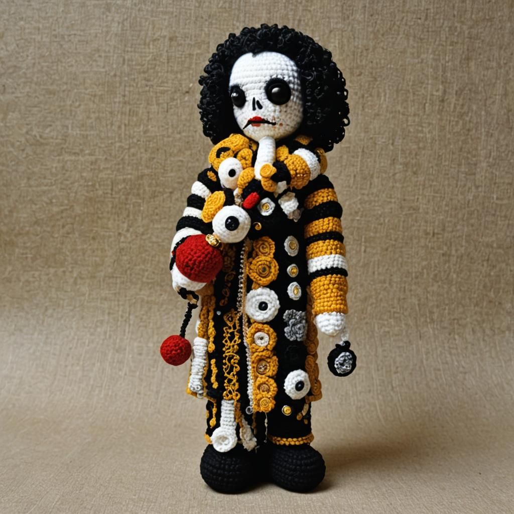 The Kiss: Amigurumi in a Sinister Style