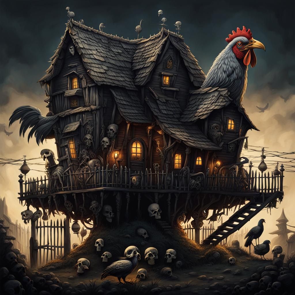 Baba Yaga's House on Chicken Legs