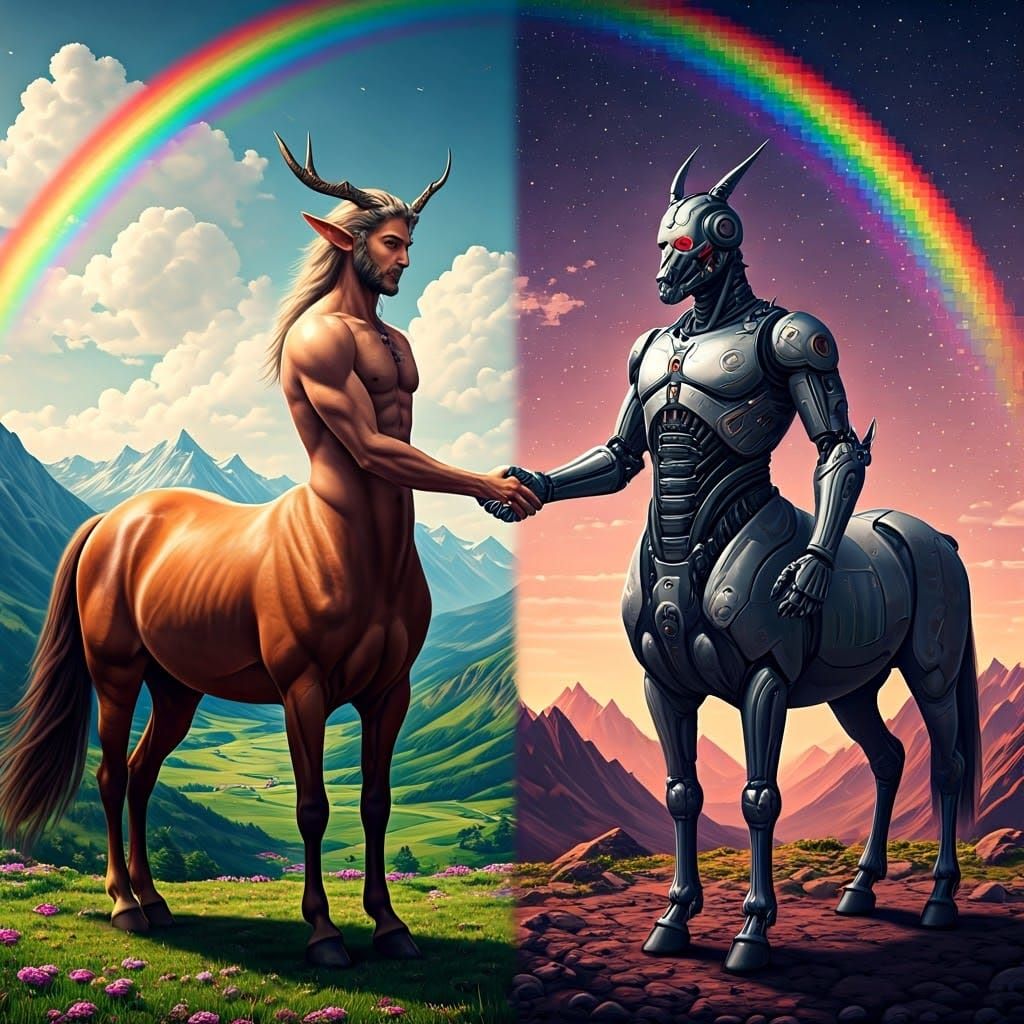 Centaurs and Cyborgs Unite in High Fantasy