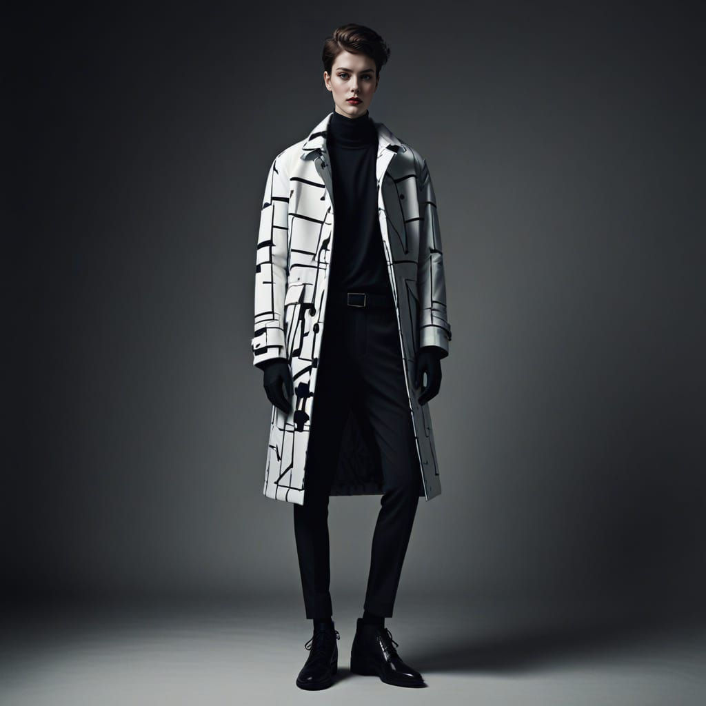 Expressionist Minimalism: High Fashion Editorial Photography