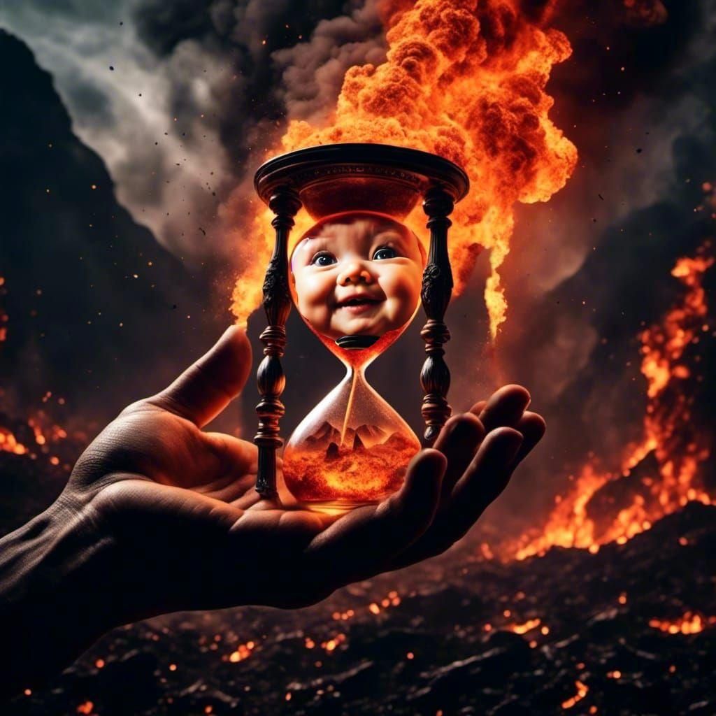 Smiling Baby Wide Shot