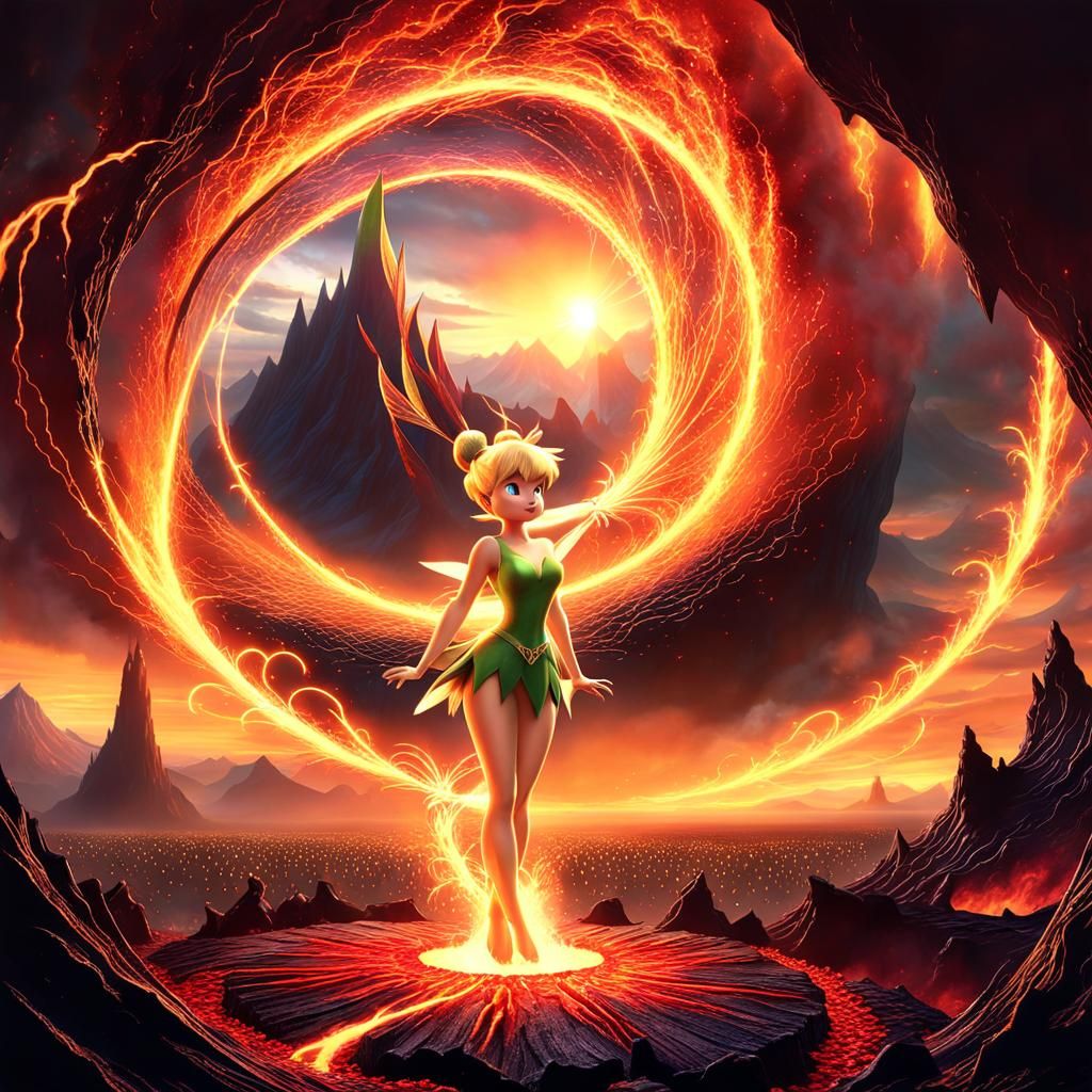 Tinkerbell and the Fires of Mount Doom