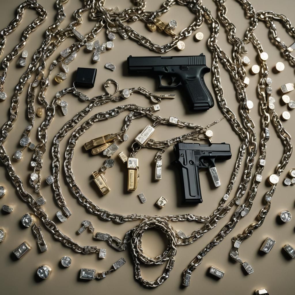 Dramatic Film Still: Diamonds, Euros, and a Glock