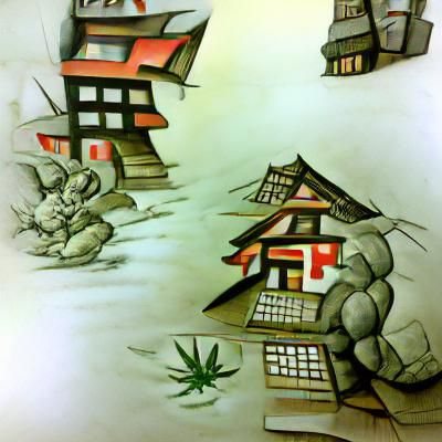 High-Tech Slums in Traditional Japanese Style